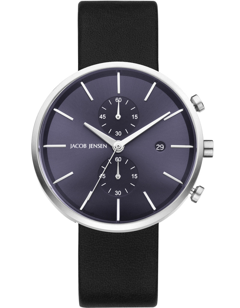 Jacob Jensen 621 Linear Series Chronograph Quartz Watch