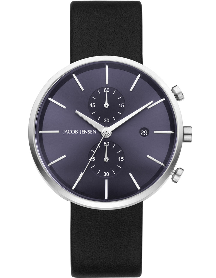Jacob Jensen 621 Linear Series Chronograph Quartz Watch