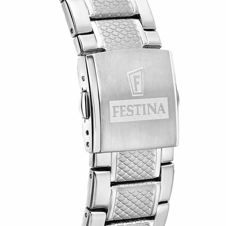 Festina F20668/6 Men's Black Dial Chronograph Wristwatch - H S Johnson