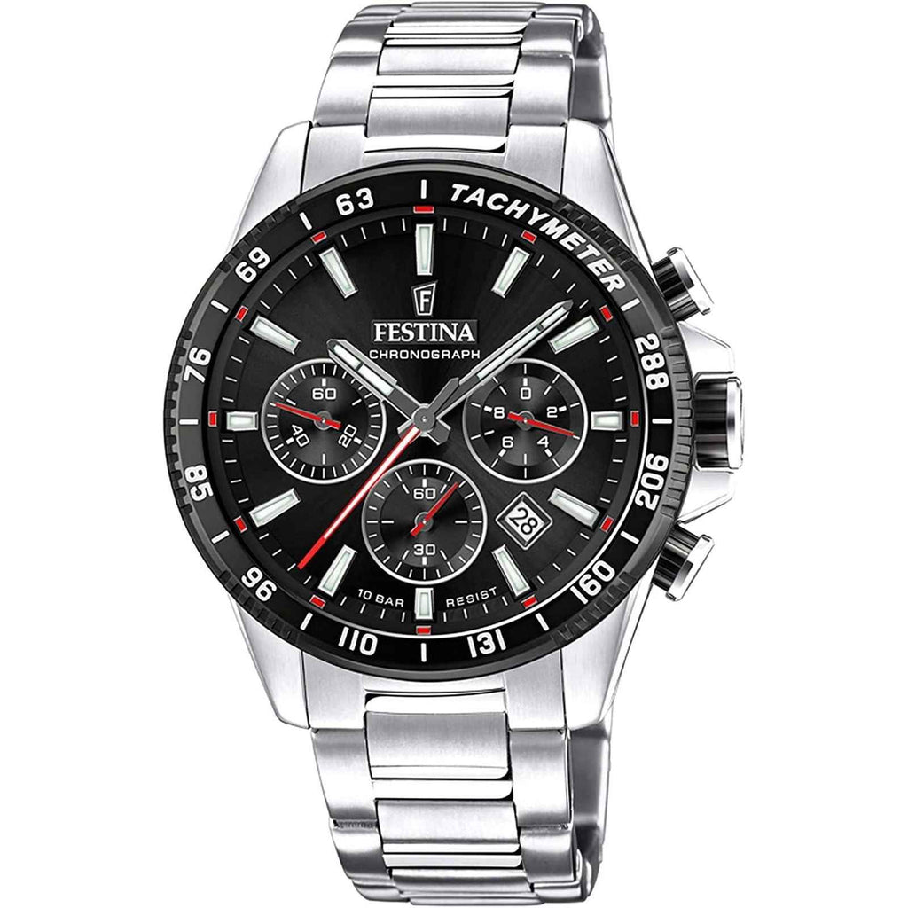 F20560 6 Dial Stainless Steel Bracelet Watch