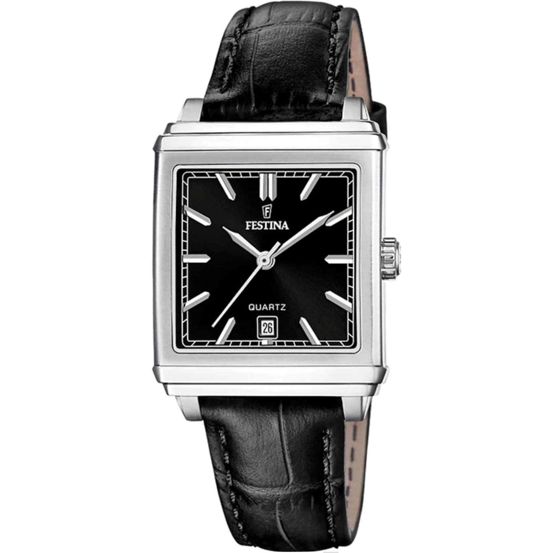 Festina F20682/6 Women's On The Square Wristwatch - H S Johnson