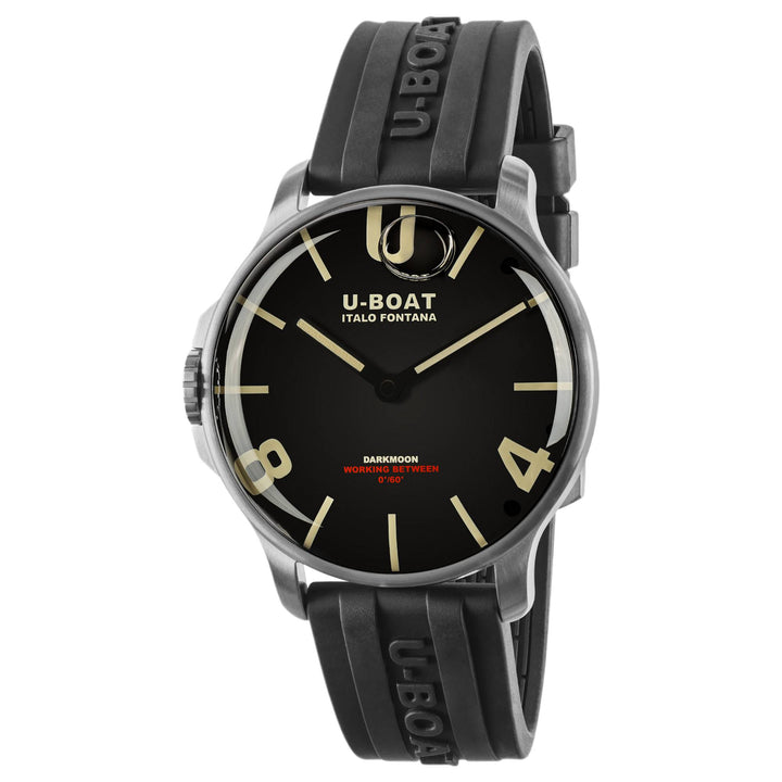 U-Boat 8463/D Darkmoon 46.5mm Black SS Watch