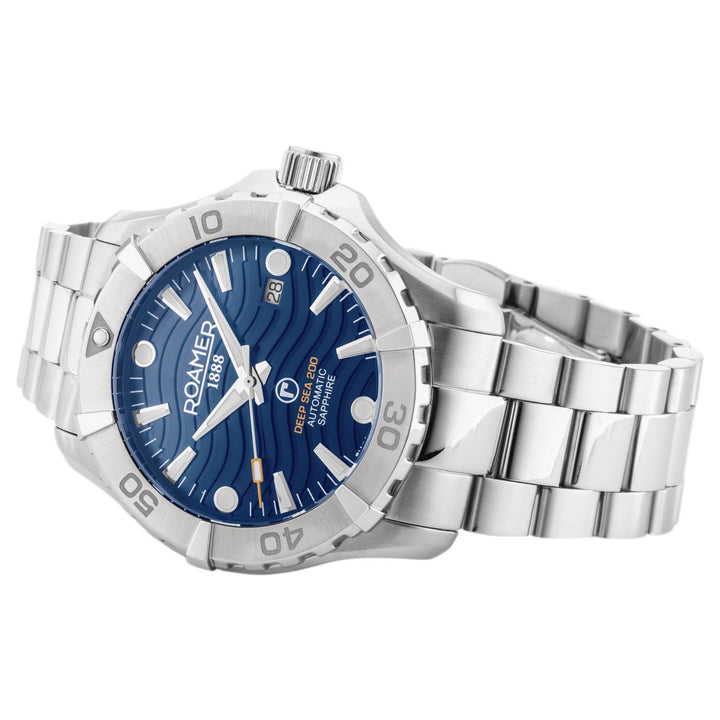 Roamer 860983 41 45 70 Deep Sea 200 Steel Bracelet Watch