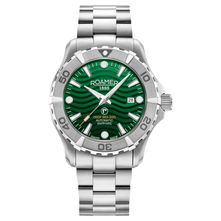 Roamer 860983 41 75 70 Deep Sea 200 Steel Bracelet Watch