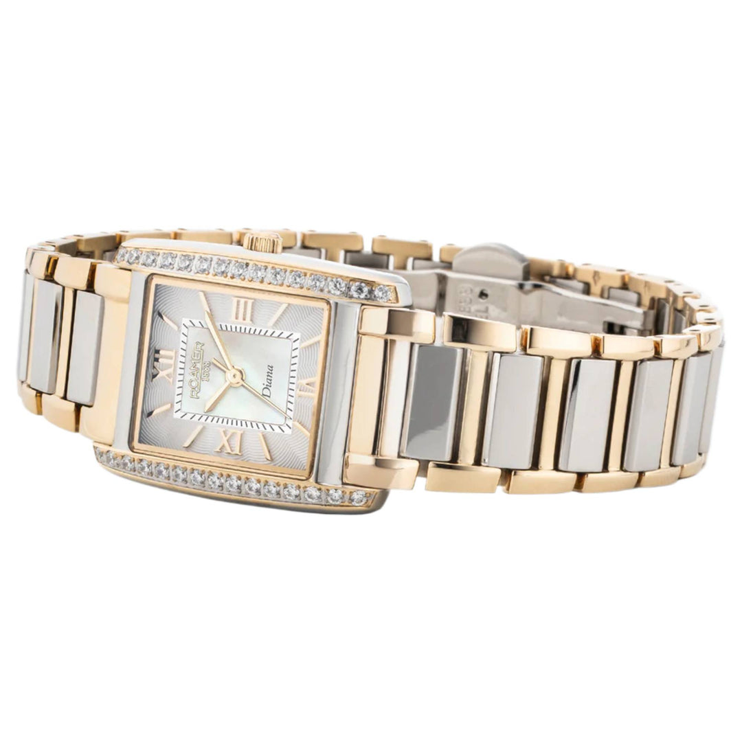 Roamer 869847 47 20 20 Diana Mother Of Pearl Quartz Watch