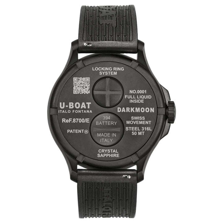 U-Boat 8700/E Darkmoon 46.5mm Blue Soleil PVD Watch