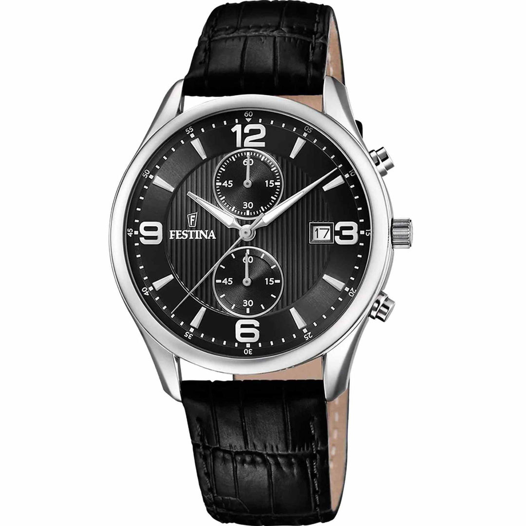 Festina F6855/8 Men's Timeless Chronograph Wristwatch - H S Johnson