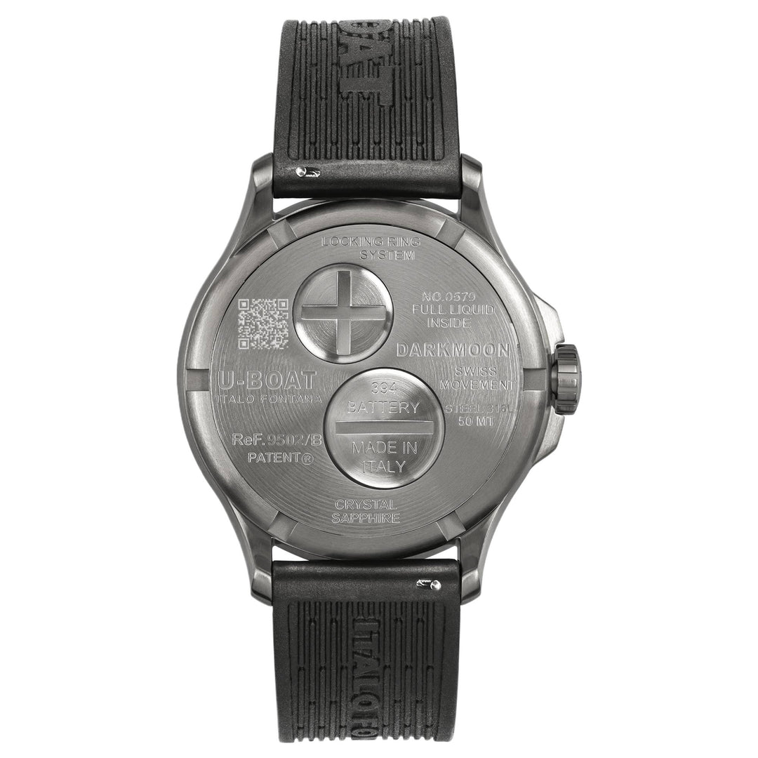 U-Boat 9502/B Darkmoon 41.5mm Green Soleil SS Watch