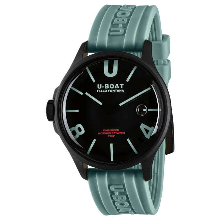 U-Boat 9526/B Darkmoon 46.5mm BK Curve Aquamarine Watch