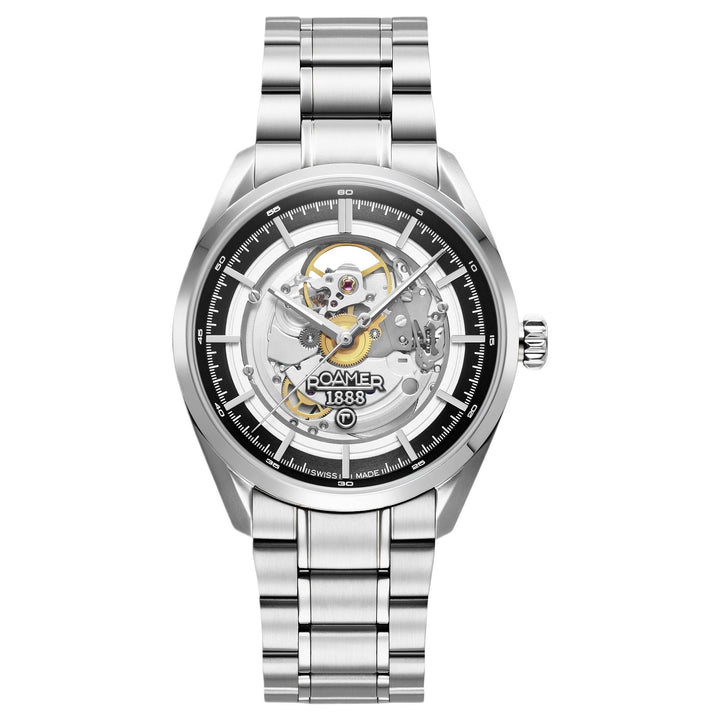 Roamer 965985 41 85 20 Pro Skeleton 42mm Automatic Watch