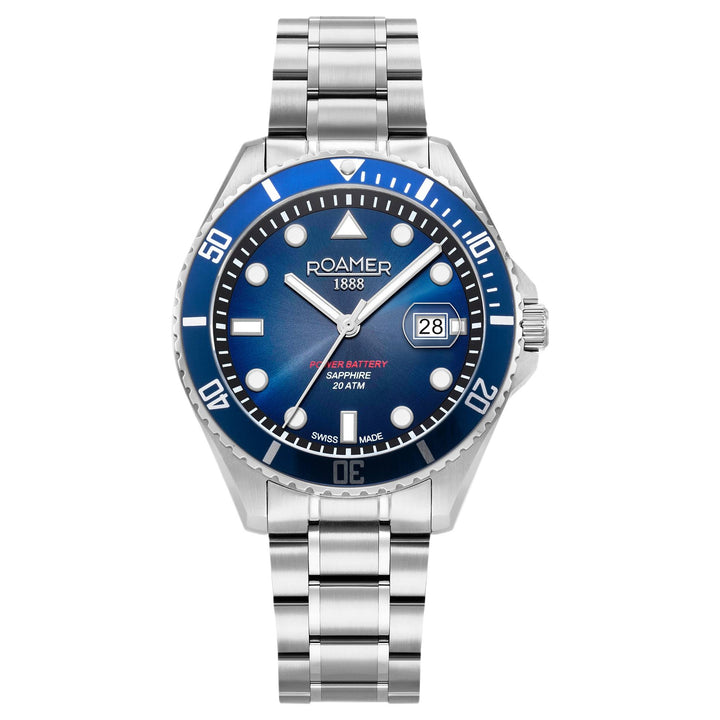 Roamer 969845 41 45 20 Pro Diver 200 Quartz Watch