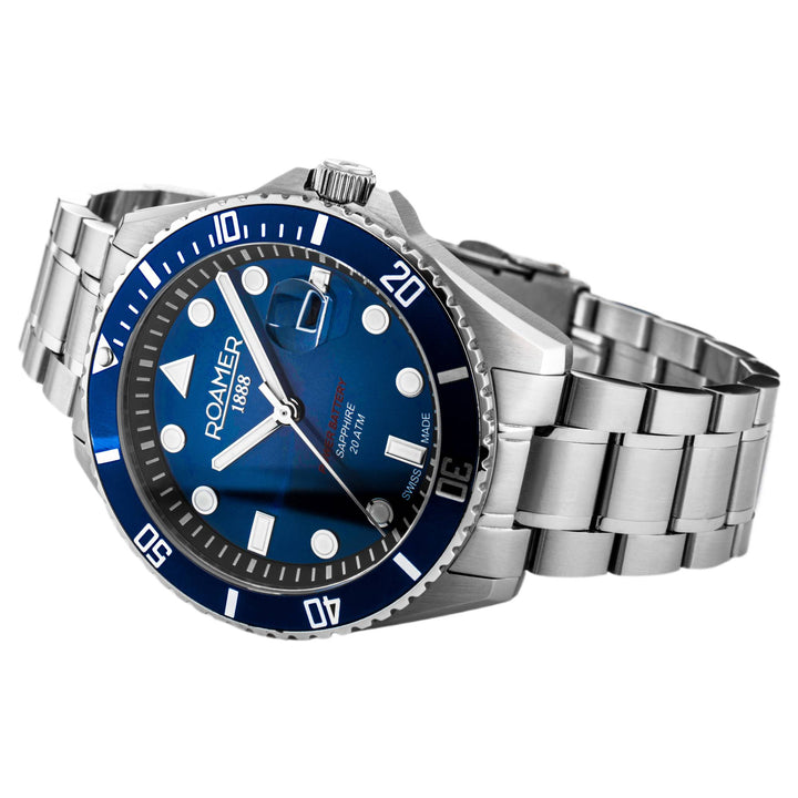 Roamer 969845 41 45 20 Pro Diver 200 Quartz Watch