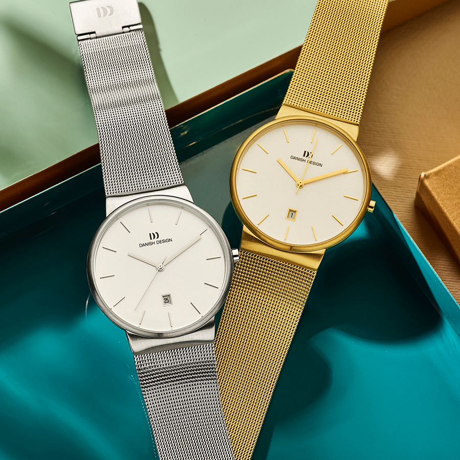 Danish Design IQ62Q971 Tåge Silver Large Watch