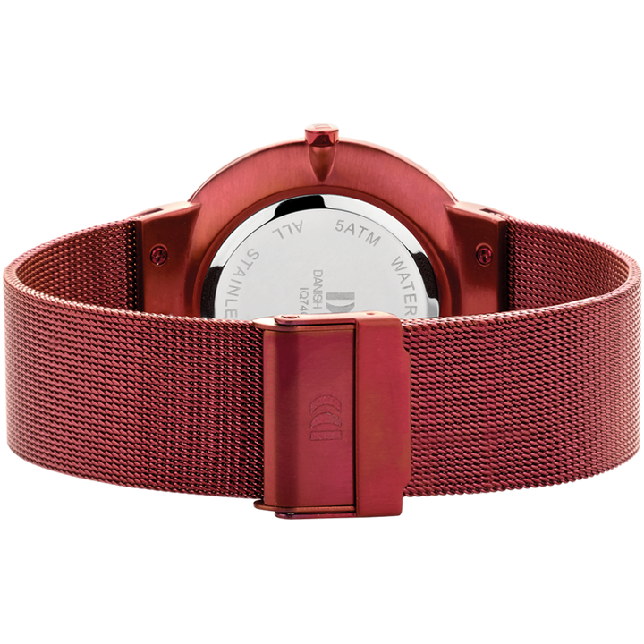 Danish Design IQ74Q971 Tåge Red Large Watch