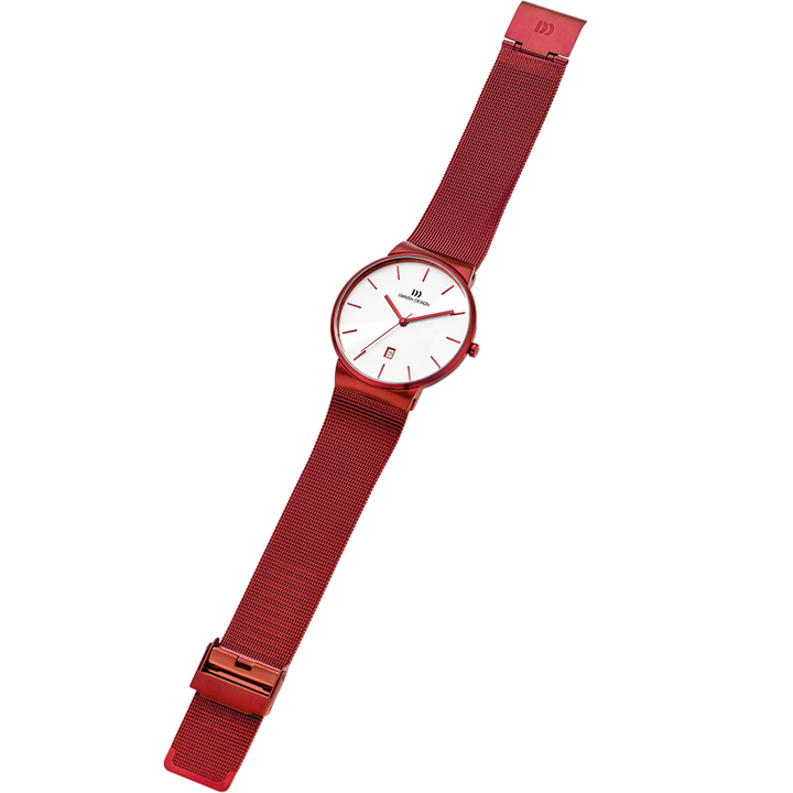 Danish Design IQ74Q971 Tåge Red Large Watch