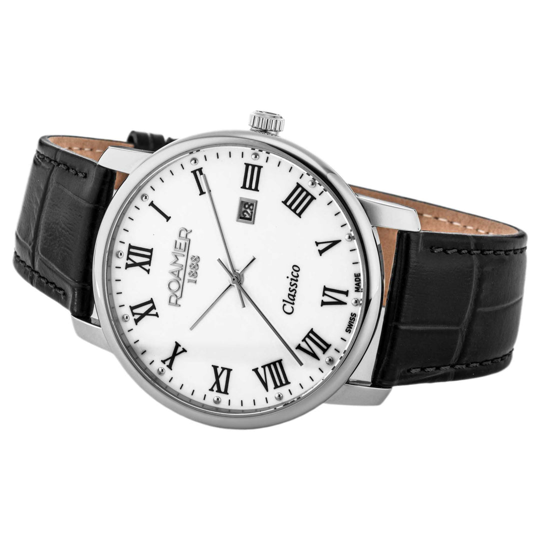 Roamer 971856 41 25 05 Classico Leather Strap Watch