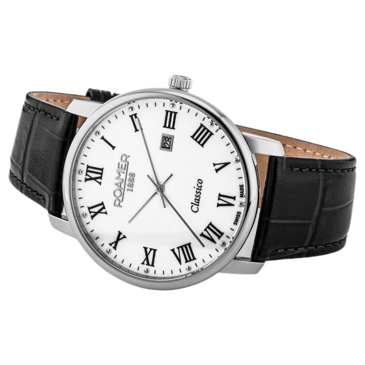 Roamer 971856 41 25 05 Classico Leather Strap Watch