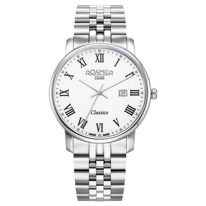 Roamer 971856 41 25 50 Classico Gents 40 mm Quartz Watch