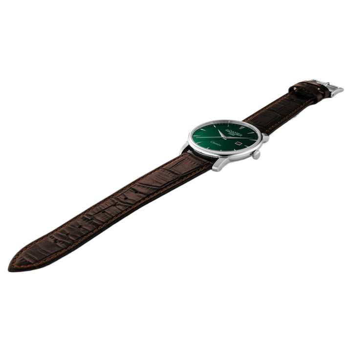 Roamer 971856 41 75 05 Classico Leather Strap Watch