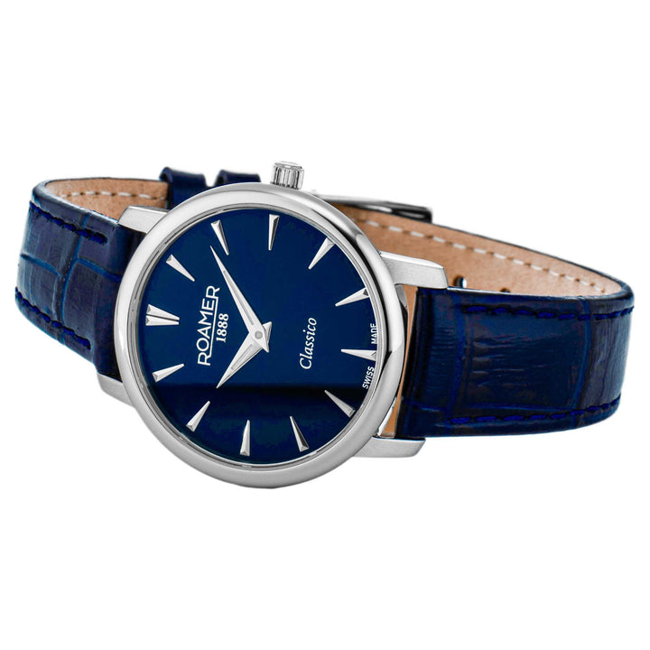 Roamer 971857 41 45 05 Classico Leather Strap Wristwatch