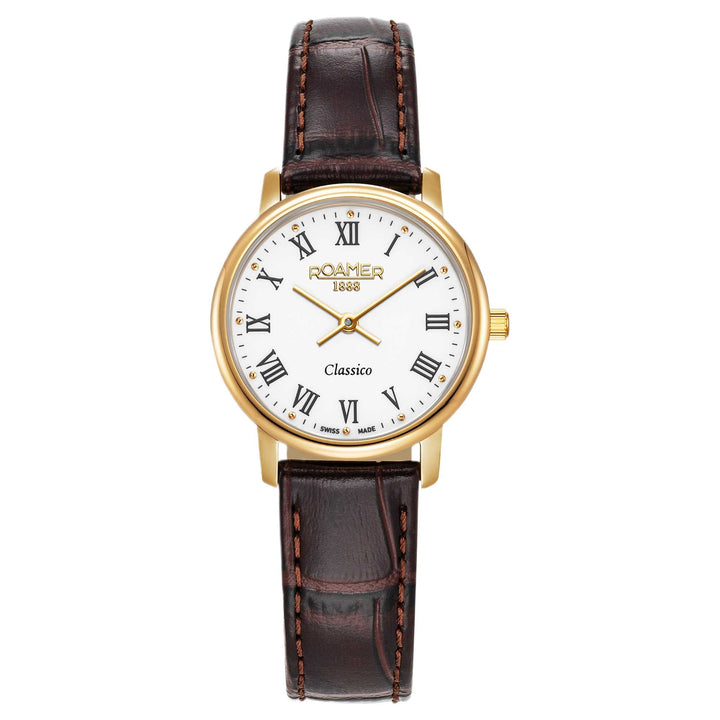Roamer 971857 48 25 05 Classico Leather Strap Wristwatch