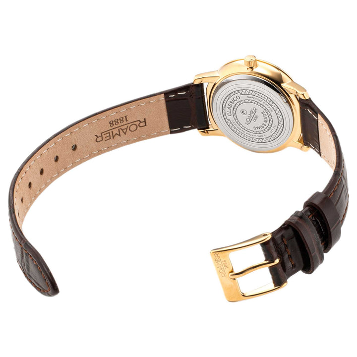 Roamer 971857 48 25 05 Classico Leather Strap Wristwatch