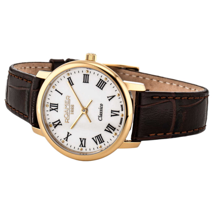 Roamer 971857 48 25 05 Classico Leather Strap Wristwatch
