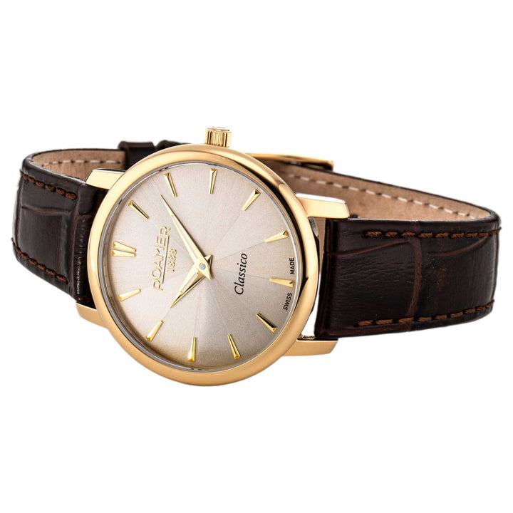 Roamer 971857 48 55 05 Classico Leather Strap Wristwatch