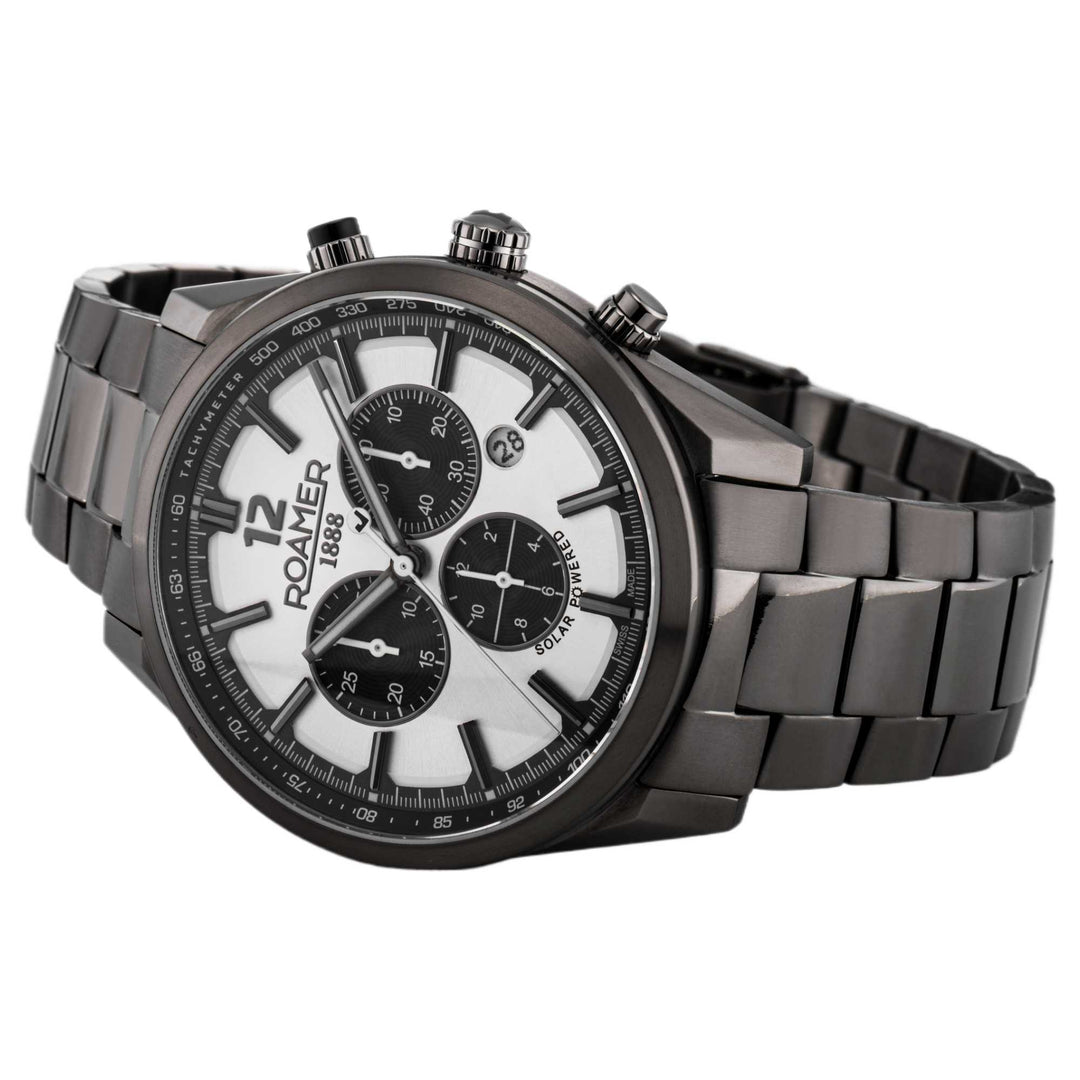 Roamer 973981 44 15 20 Helios Power Titanium Solar Wristwatch