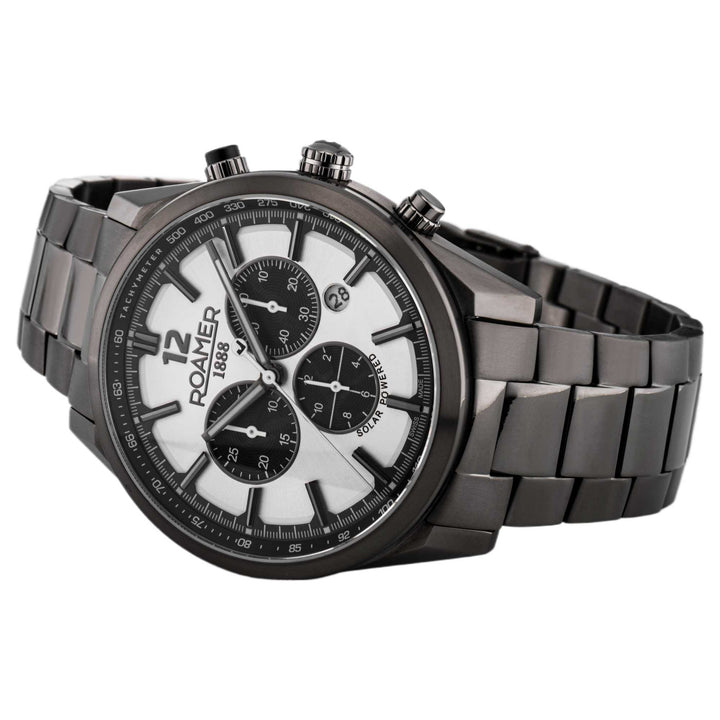 Roamer 973981 44 15 20 Helios Power Titanium Solar Wristwatch