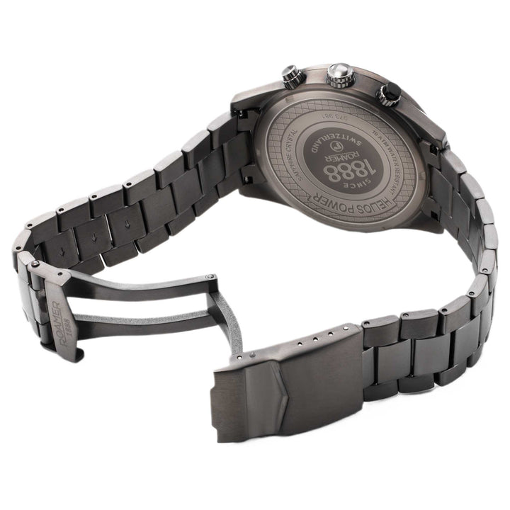 Roamer 973981 44 45 20 Helios Power Titanium Solar Wristwatch