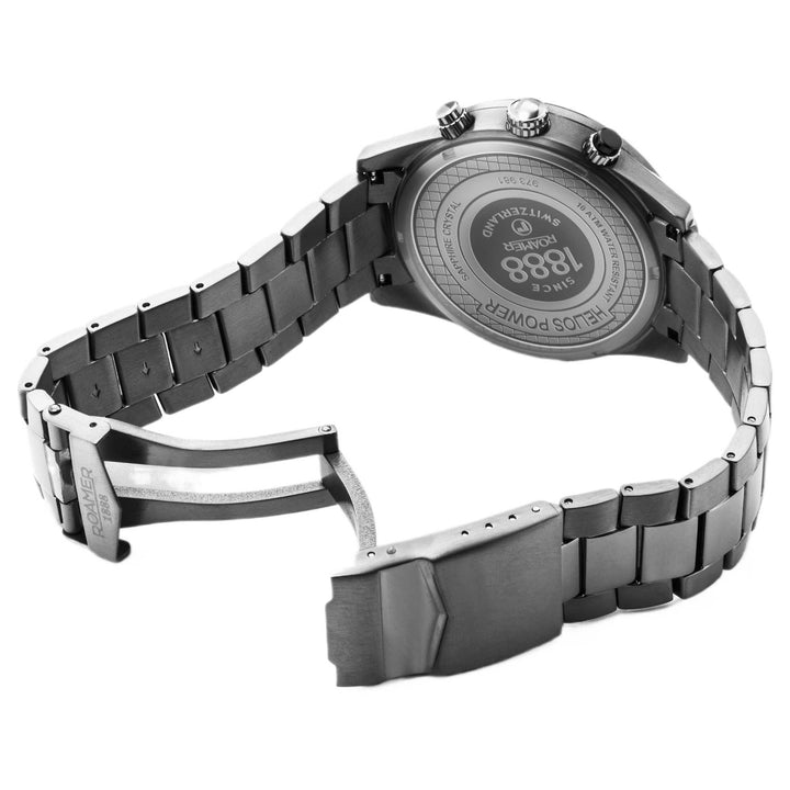 Roamer 973981 44 85 20 Helios Power Titanium Solar Watch