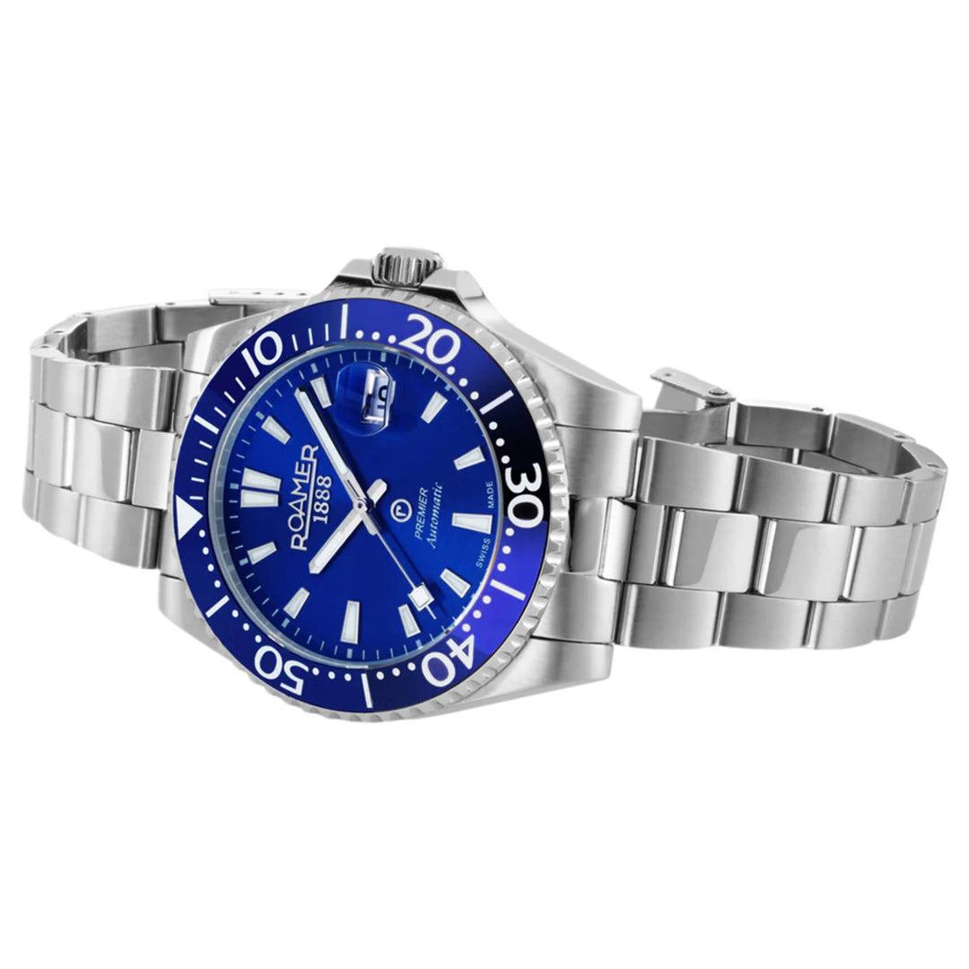 Roamer 986983 41 45 21 Men's Premier Blue Dial Automatic Watch