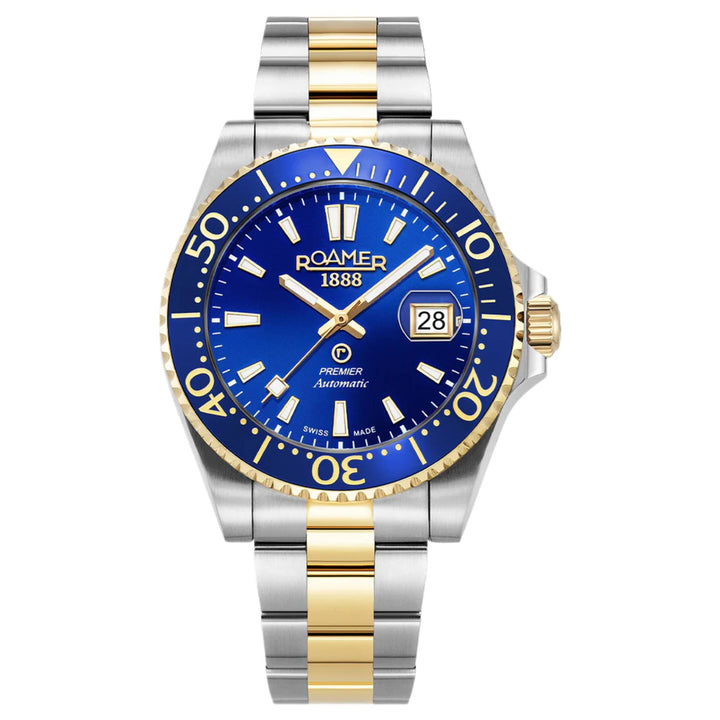 Roamer 986983 47 45 20 Men's Premier Blue Dial Automatic Watch