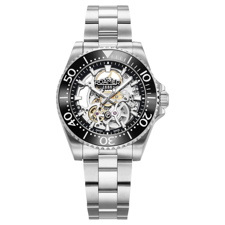 Roamer 986984 41 85 20 Men's Premier Box Set Automatic Watch