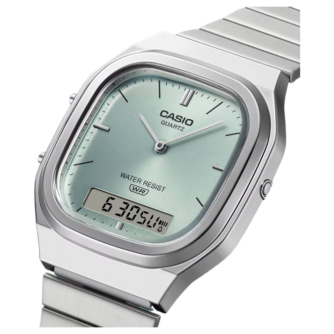 Casio AQ-240E-2A2EF Vintage Analogue/Digital Watch
