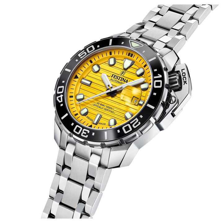 Festina Swiss Made F20043/1 COSC-certified Diver Automatic Watch