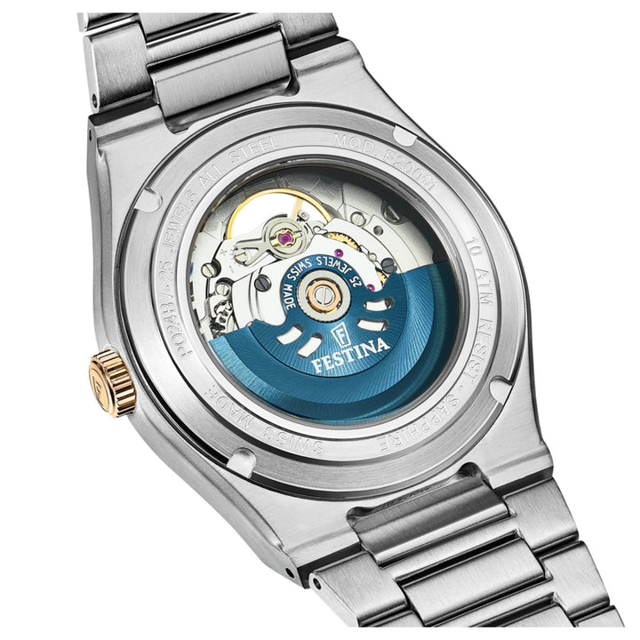 Festina Swiss Made F20061/1 Men's Rive Analogue Automatic Watch