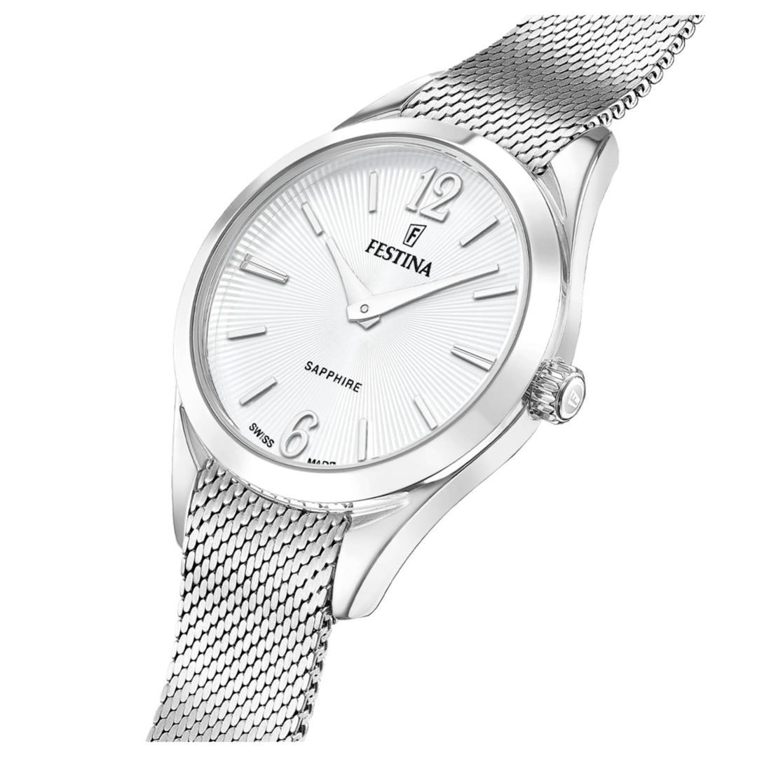 Festina Swiss Made F20076/1 Women's Grace Analogue Quartz Watch