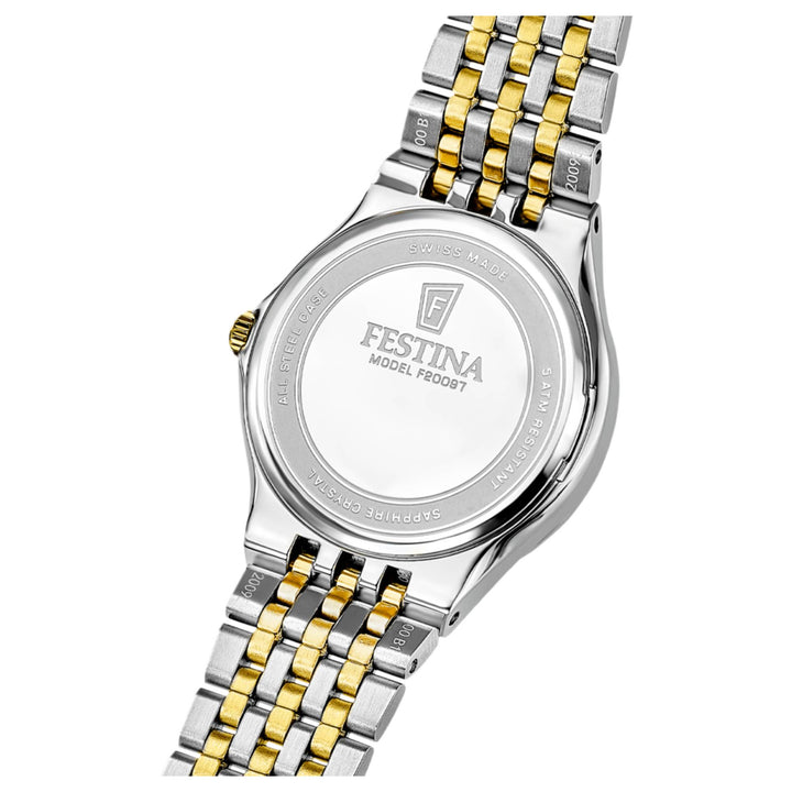 Festina Swiss Made F20097/3 Women's Grace Analogue Quartz Watch