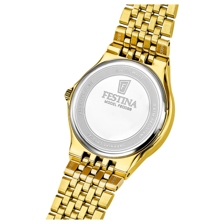 Festina Swiss Made F20098/2 Women's Grace Analogue Quartz Watch