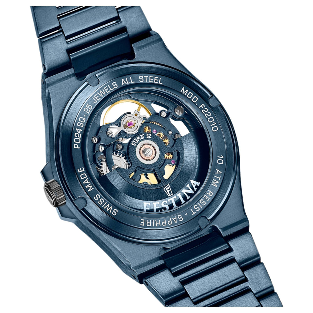 Festina Swiss Made F22010/1 Men's Analogue Automatic Watch
