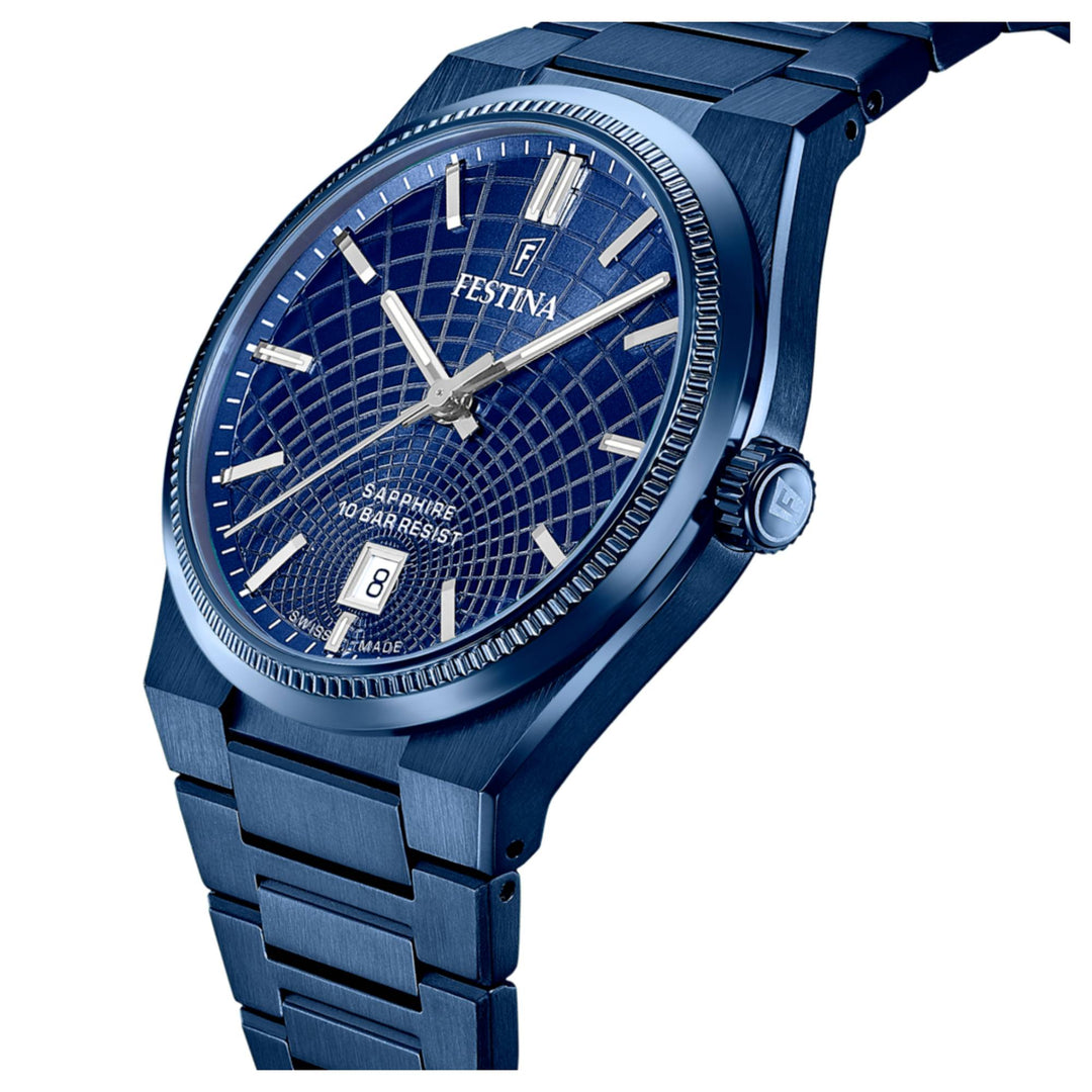 Festina Swiss Made F20078/1 Men's Rive Analogue Quartz Watch