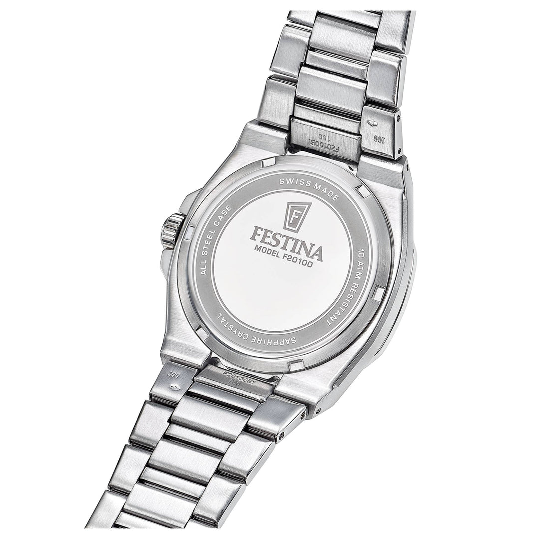 Festina Swiss Made F20100/1 Men's Classic Analogue Quartz Watch