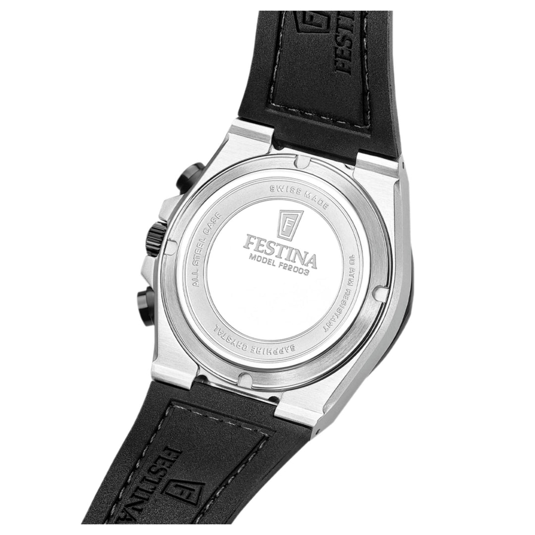 Festina Swiss Made F22003/6 Men's Vallée Analogue Chronograph Quartz Watch