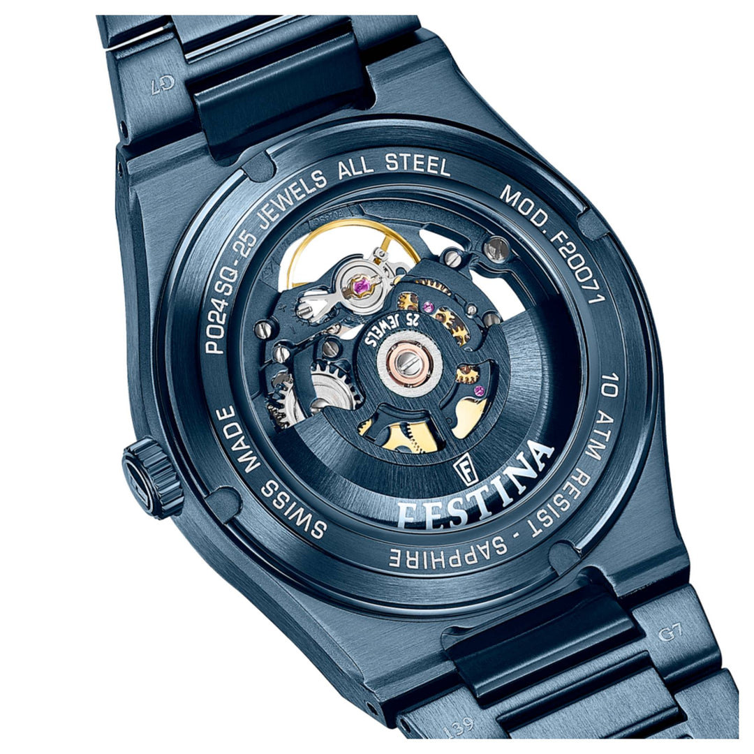 Festina Swiss Made F20071/1 Men's Analogue Automatic Watch