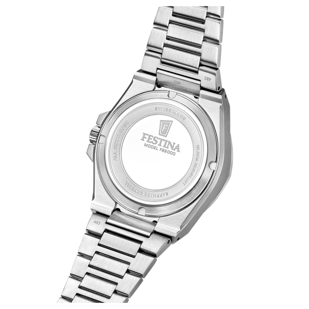Festina Swiss Made F22004/2 Men's Classic Analogue Automatic Watch