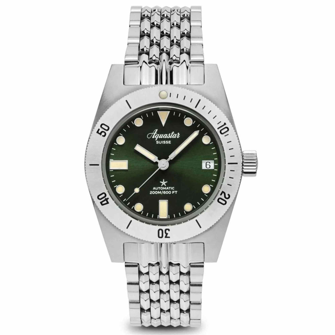 Aquastar Model 60 Greenwich Edition Wristwatch - H S Johnson