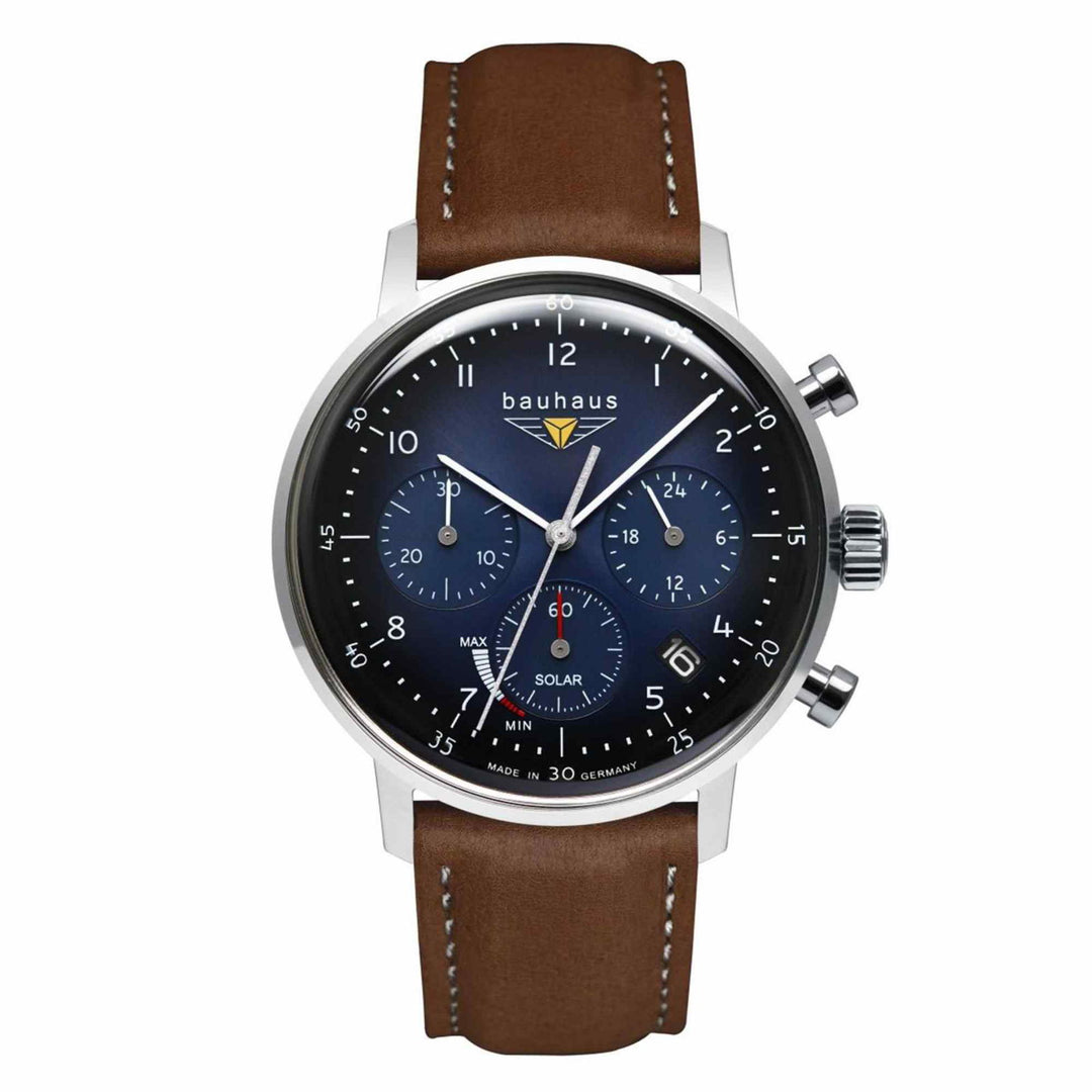 Bauhaus 20863 Men's Solar Chronograph Wristwatch - H S Johnson
