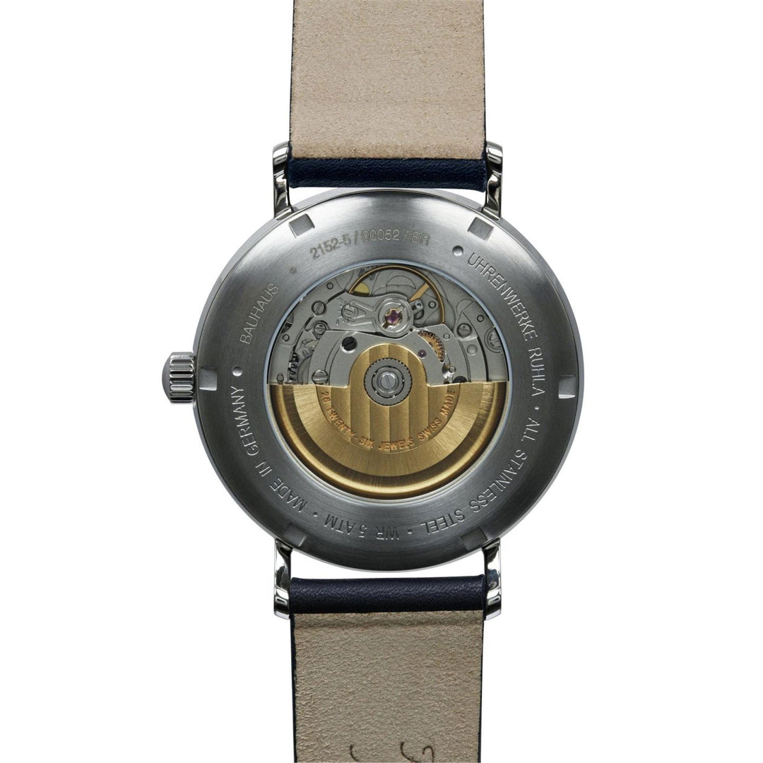 Bauhaus 2152-5 Cream Dial With Date Automatic Wristwatch - H S Johnson